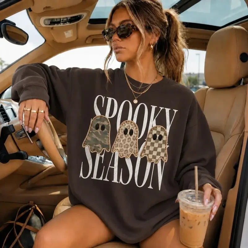 Spooky Season Ghost Sweatshirt