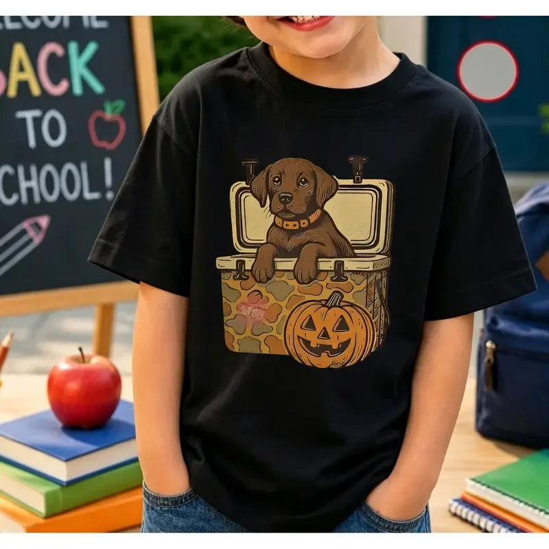Hunting Dog Halloween Family Shirt