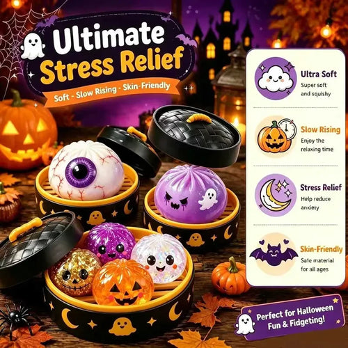 Ghost Squeeze Toy Set