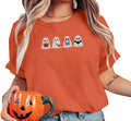 Embroidered Pumpkin Fall Graphic Tee