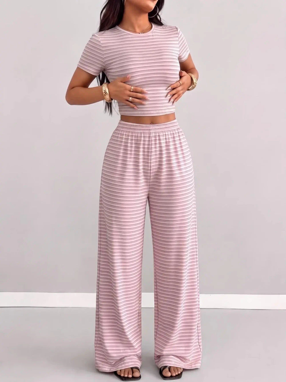 Leopard Print Lounge Set