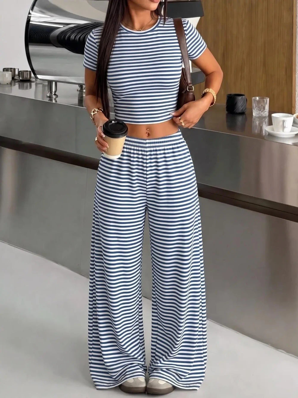 Leopard Print Lounge Set