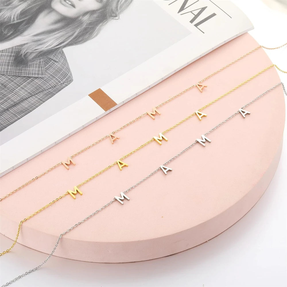 Minimalist Gold Mama Necklace