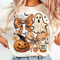 Vintage Ghost Coquette Halloween Tshirt