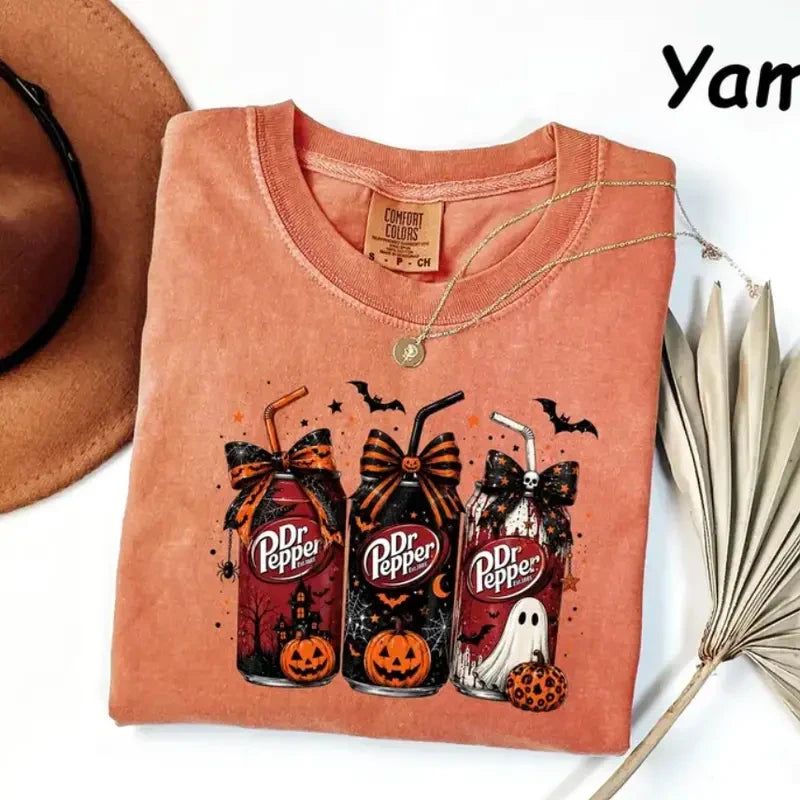 Graphic Fall Halloween Tee